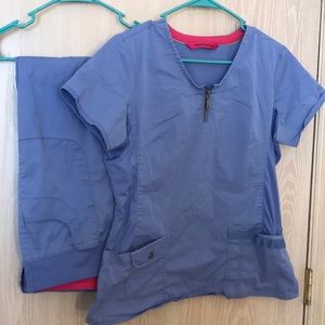 Ceil Blue scrub set